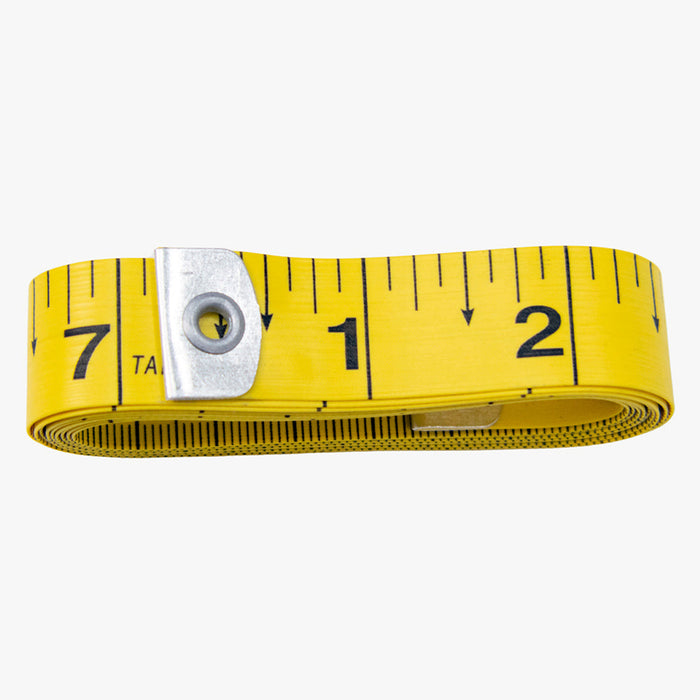  CrafTreat  Fibreglass Measuring tape Yellow 1 pcs