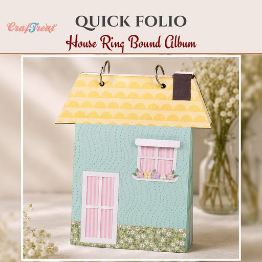 CrafTreat Quick Folio-House Ring Bound Album CQF014