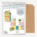 Craftreat Scrapbook Blank Tall House Kraft Inside of the Pack CAB052