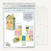 Craftreat Scrapbook Blank Tall House White Inside of the Pack CAB053
