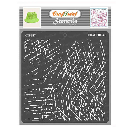 CrafTreat Scratches for Backround craftreat trellis in trellis stencil 12x12 inches for wall paintingStencil 6x6 Inches