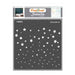 CrafTreat Starry Sky Stencil 12 Inches For wall art