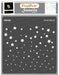 CrafTreat Starry Sky Stencil for Craft Paintings, Twinkling Star Stencil 6x6 Inches