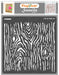 CrafTreat Woodgrain Stencil for Background 6x6 Inches