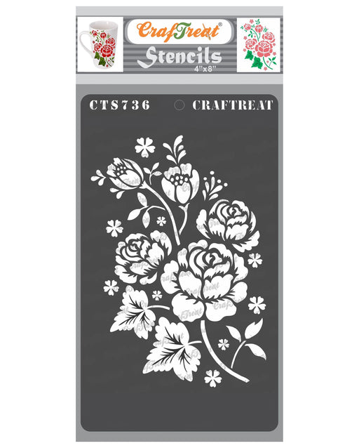 printable rose stencils
