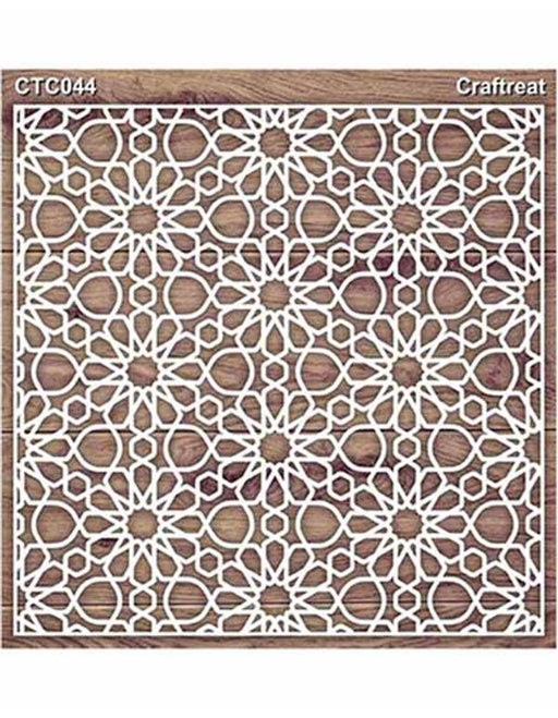 Arabic Pattern Laser Cut Chipboard CTC044 Chiplets for Scrapbooking Crafts