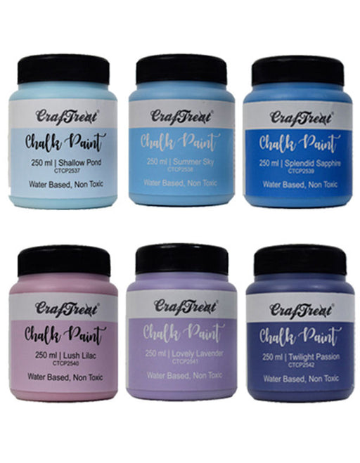 Buy Blue Purple Family 250ml, Multi Surface and Mixed Media Paints —  Craftreat