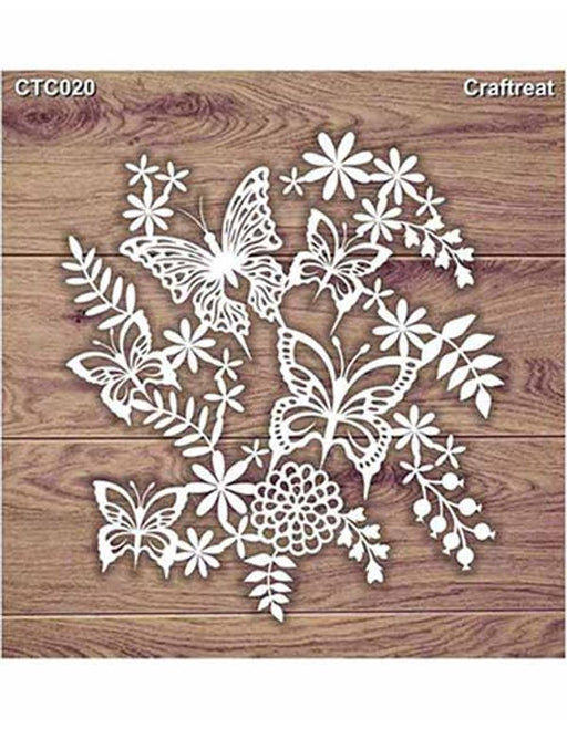 Butterfly Delight Laser Cut Chipboard CTC020 Chiplets for Scrapbooking Crafts