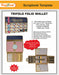 CrafTreat Trifold Folio Wallet Scrapbook Templates DIY Scrapbook Ideas