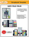 CrafTreat Gatefold Folio Kraft Scrapbook Templates DIY Scrapbook Ideas