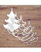 CrafTreat decorative Christmas tree 3D Laser cut Shaker Chipboard 3D Decoupage Art Ideas