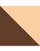 Pearl and Coffee Brown Double Side Metallic Cardstock CTCS12003