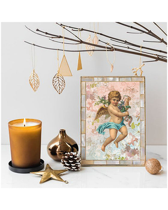 Angel fairy decoupage paper for frame