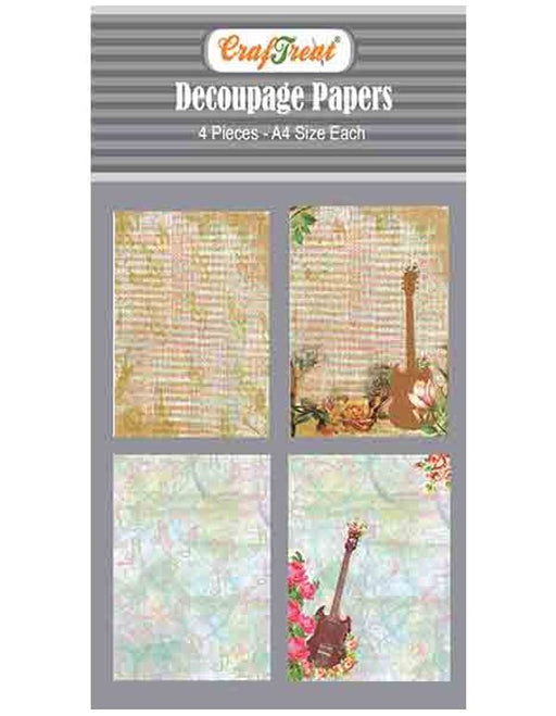 4pcs Napkins for Decoupage Cloth Decorative Paper Decoupage
