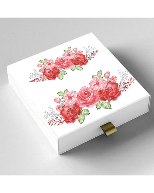CrafTreat Red Roses Flower Decoupage Paper A4 for home decor 
