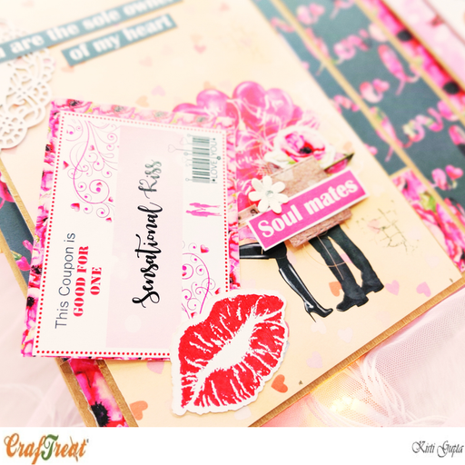 CrafTreat paper pack love is in the air for Scrapbook Online 