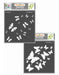 CrafTreat Butterfly Stencil CTS001