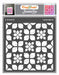 CrafTreat Hydrangea Petals Stencil 6x6 Inches for Home Decors