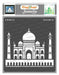 CrafTreat Taj Mahal StencilCTS041