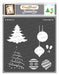CrafTreat Layered Christmas Stencil Xmas Stencil 