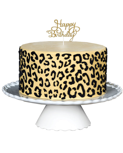 cheetah skin pattern cake inspiration