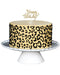 cheetah skin pattern cake inspiration