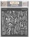 CrafTreat Woodgrain 12 Inches Stencil Geometric Stencil 