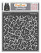 CrafTreat Crackle 12 Inches Stencil Pattern Stencil 