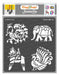 CrafTreat Indian Motifs Stencil Pattern Stencil