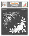 CrafTreat Rose Flower Stencil Floral Stencil 