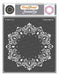 CrafTreat Hexagon Doily Stencil for paintings 