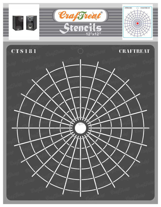 Lxcreat 12 x 12/ 9Pcs Mandala Stencils Hollow Drawing Template