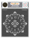 CrafTreat Ornate Clock Stencil for paintings 