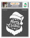 CrafTreat Santa Claus stencil with Christmas greeting words CTS193