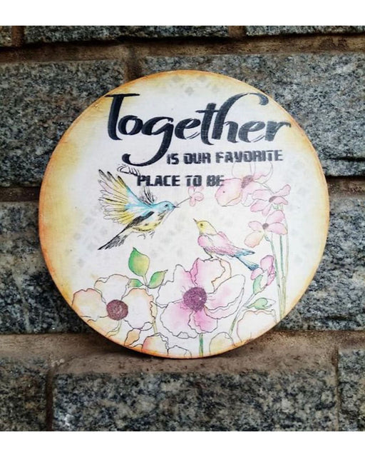 Happy Together Home Stencil