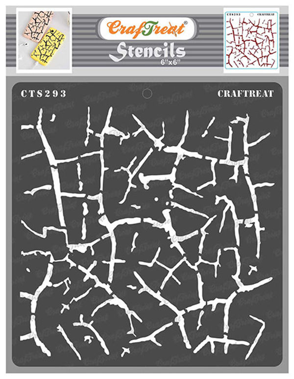 Wall Stencils Border Stencil Pattern 083 Reusable Template for DIY