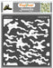 CrafTreat Camouflage Pattern Stencil 