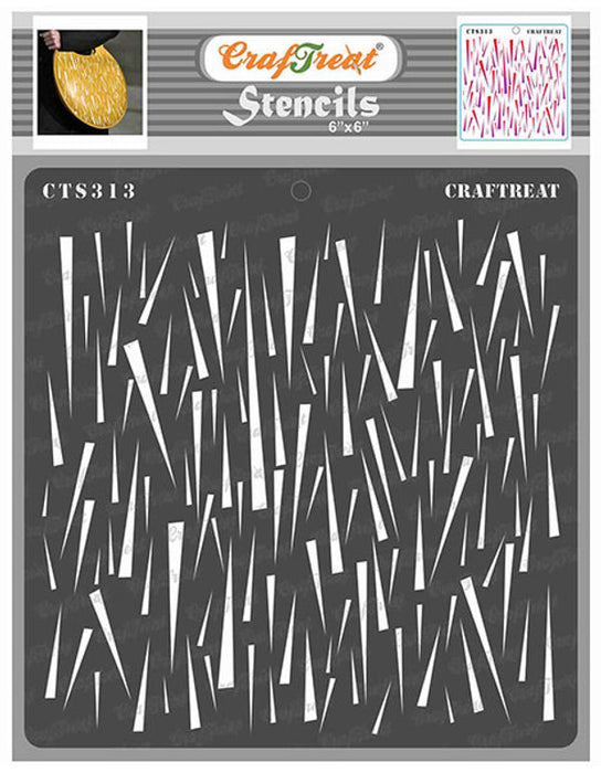 CTS313 Shards Pattern Stencil