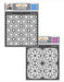 CrafTreat Arabic Pattern and Geometric Flowers Stencil 6x6 Inches CrafTreat