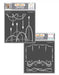 CrafTreat String of Lights and Beaded Strings Stencil CTS354nCTS061