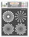 CrafTreat Dot mandala Basics Stencil Rangoli Pattern Stencil