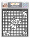 CrafTreat Flower Fusion Plaid Stencil Geometric Stencil