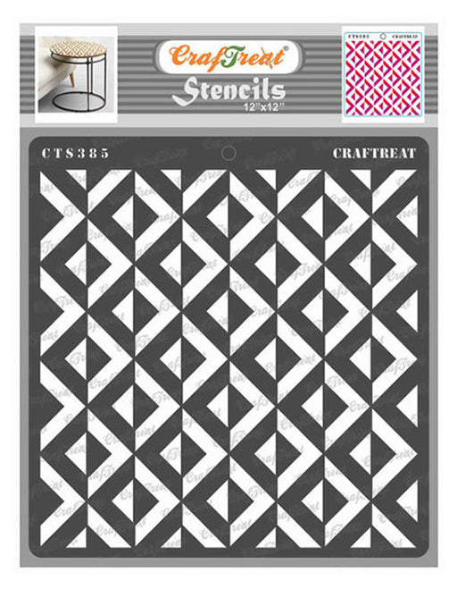 Stencil with Geometric Patterns - G0041