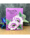 Anemone Flower Stencil for Card Making Crafts