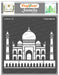 CrafTreat Taj Mahal Stencil Painting Stencil 