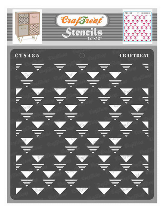 CrafTreat Pattern Stencil For Paintings 