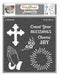 CrafTreat Bible Stencil Quote Stencil 