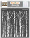 CrafTreat Autumn Trees Stencil 12 InchesCTS514