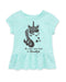 Unicorn stencil for Fabric Paintings Girls Tops