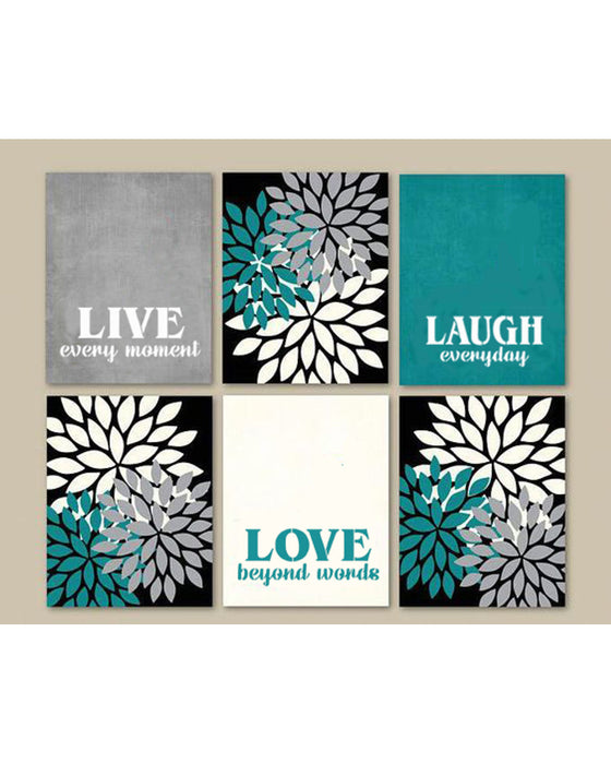 Live Love Laugh quotes Stencil for Arts and Crafts